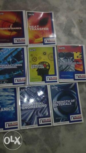 Complete set of GATE ACADEMY mechanical books for