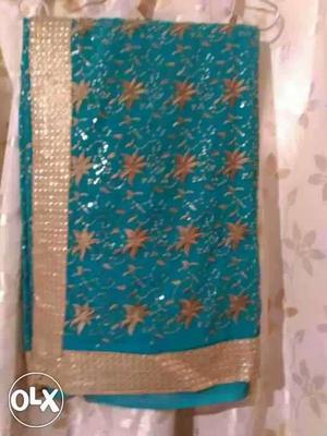 Desiner marriage sari
