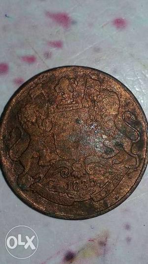 East India Company; Year  Lion On It