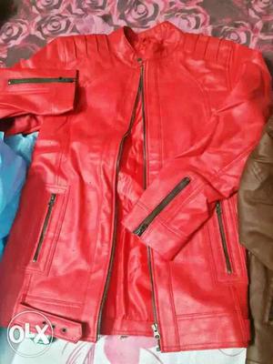 Fix price fix rate. leather jacket