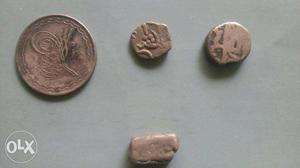Four Bronze Ancient Coins
