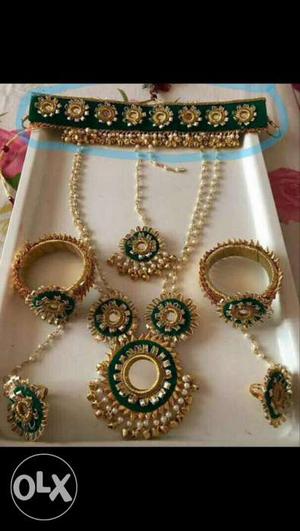 Haldi jewellery