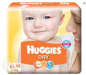 Huggies medium size diapers pack of 60 pieces for Rs 450