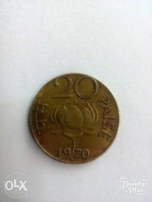  India Paise Gold Coin