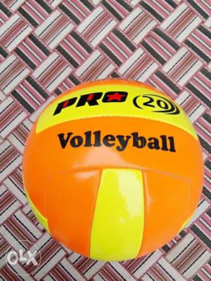 Orange And Yellow Pro 20 Volleyball