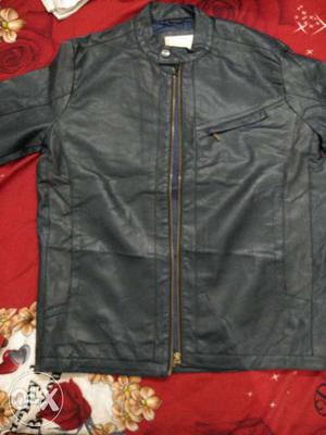 Original zara leather jacket