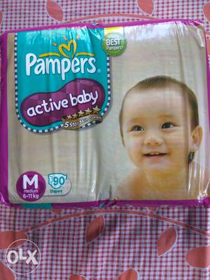 Pampers Active baby diapers