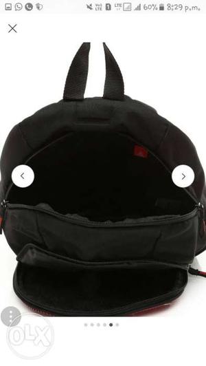 Puma Black and Red Original Backpack and i want