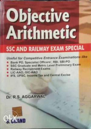R. S. Aggarwal Objective Arithmetic Book