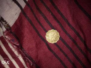 Scallop Shape Gold 1 Coin