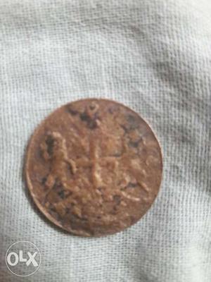 Sir this is very old Anna coin. year of .
