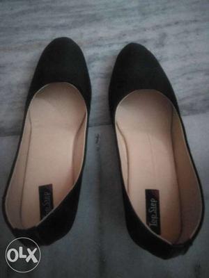 Tap Step Black Heel Sandals size 8 brand new