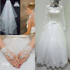 WEDDING GOWNS at a very affordable rate. With