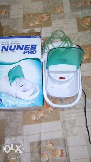 White And Teal Nuneb Pro With Box