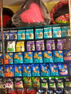dogs and puppy food available at discounted price///