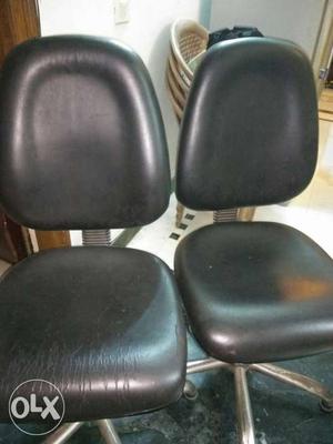 2 Revolving office chairs, Good condition
