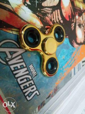 All new fidget spinner. It is the golden version