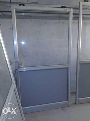 Aluminum Section Sliding Door with lock...Size 42