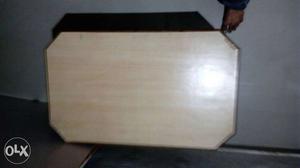 Beige Wooden Tabletop