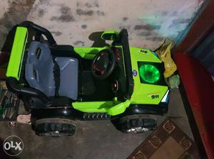 Black And Green Ride On Toy Car urjant sell whithin 2 days