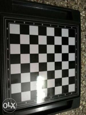 Black And White Plastic Chessboard