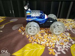 Blue And Black Battery Operated Toy Car