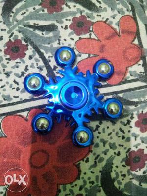 Blue And Red Fidget Spinners