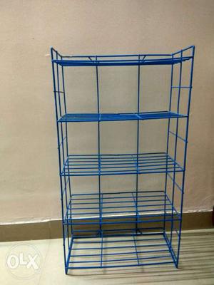 Blue Metal 5-layered Shelf