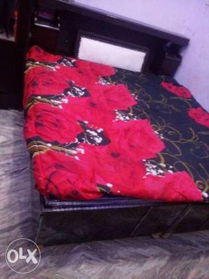 Brand new box double bed with box back