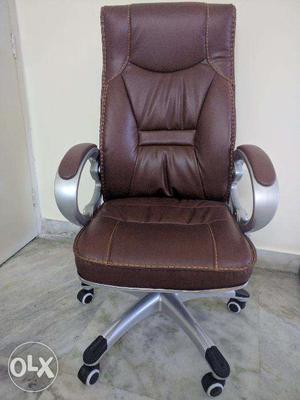 Brown High Back Executive Revolving Chair (Imported)