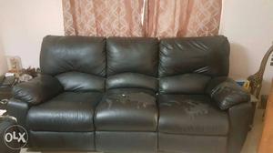Durian recliners 3 plus 1 seater