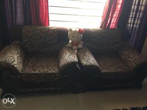 Gently used Sofa set for sale 3+1+1
