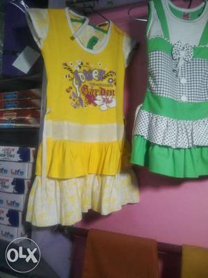 Girl's Two Dresses