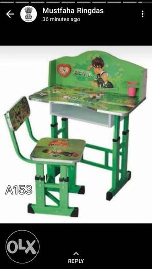 Green Ben10 Themed Table Set