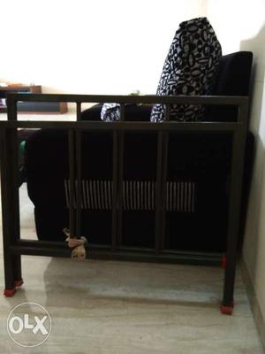 Heavy weight 2 single Godrej Metal bed for sale