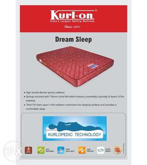Kurl-on Dream Sleep 6-inch Single Size Spring Mattress
