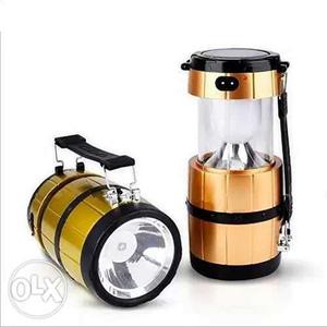 LED Rechargeable And Solar Power Camping Lantern