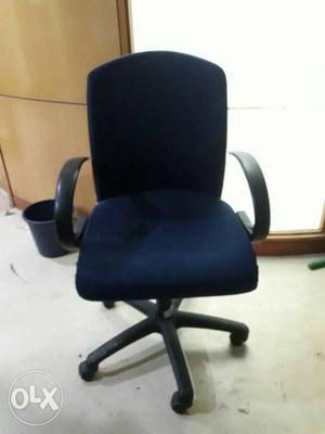 Office revolving chair refurbished one with low