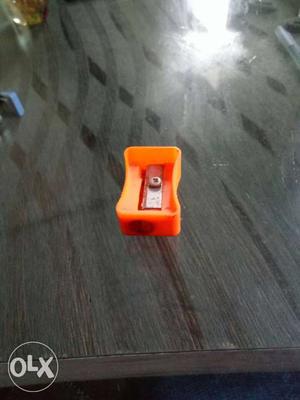 Orange Pencil Sharpener