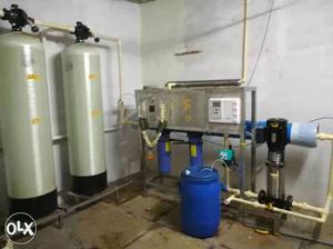 RO water plants for industrial use, brand new. Sells and