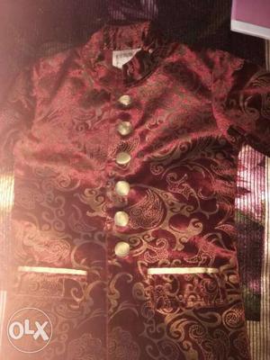 Red Sherwani