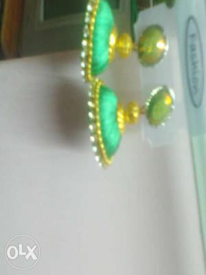 Silk thread earrings 60 rs