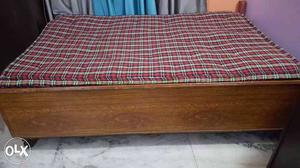 Single storage bed along with mattress