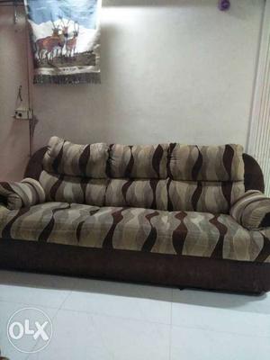 Three piece sofa in a good condition