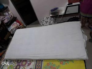 Two nos. of Mattress with white cover
