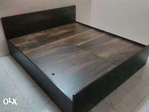 Unique looking BED with storage.