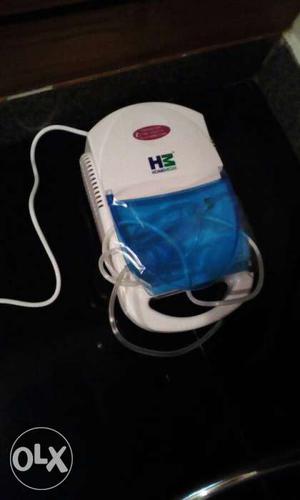 White And Blue HM Nebulizer