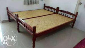 Wooden beds, single, double and family coat for lower price