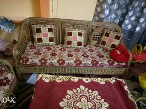 Wooden sofa in very good condition