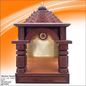 Wooden tample